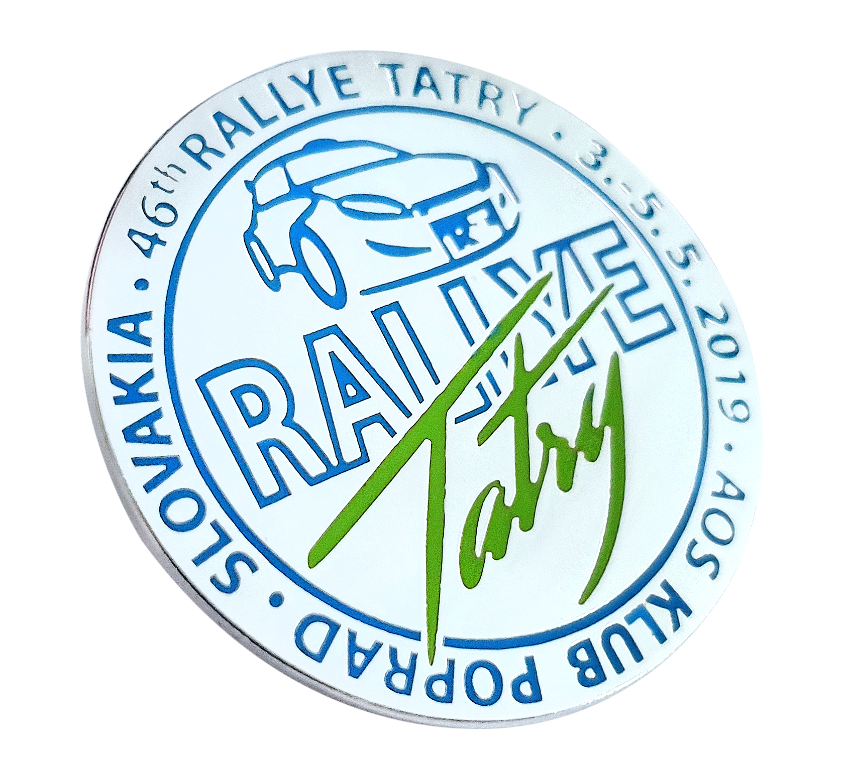 Odznak Rallye Tatry - okrúhly